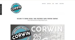 Desktop Screenshot of corwindesign.com