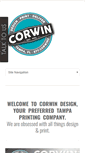Mobile Screenshot of corwindesign.com